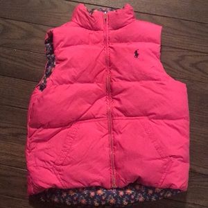 Ralph Lauren reversible kids vest.